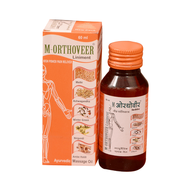 M-Orthoveer Liniment Ayurvedic Massage Oil