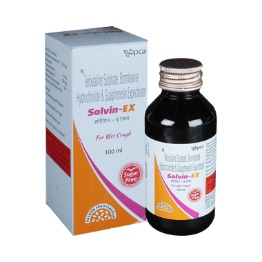 Solvin-EX Expectorant Passion Fruit Sugar Free