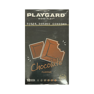 Playgard More Play + Super Dotted Condom Chocolate