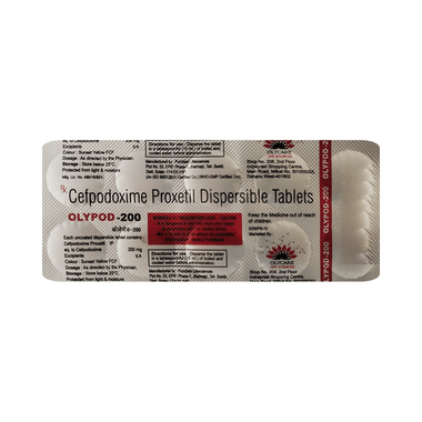 Olypod 200mg Tablet DT