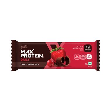 RiteBite Max Protein Daily 10 Gm Protein Bar Choco Berry