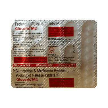 Glucoris M2 Tablet PR