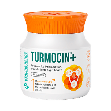 Healing Hands Turmocin Plus Tablet | Curcumin For Immunity & Wellness