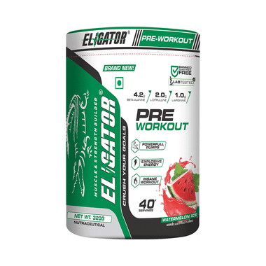 Eligator Pre Workout Powder Watermelon