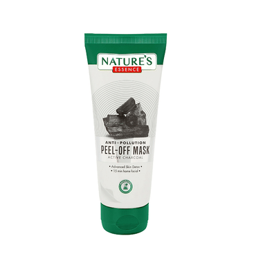 Nature's Essence Anti - Pollution Peel - Off Mask Active Charcoal