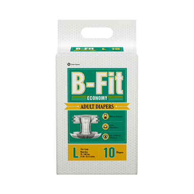 B-Fit Economy Adult Diaper Large