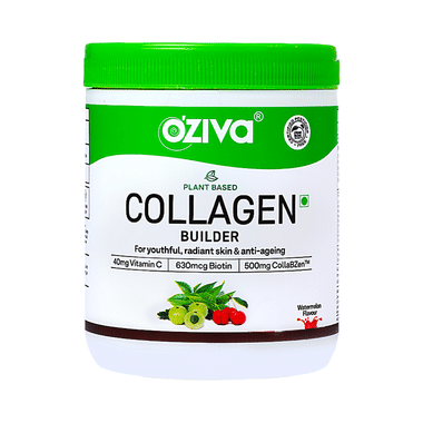 Oziva Plant-Based Collagen Builder | Nutrition Care Powder Watermelon