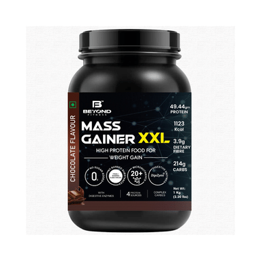 Beyond Fitness Mass Gainer XXL (1Kg Each) Chocolate