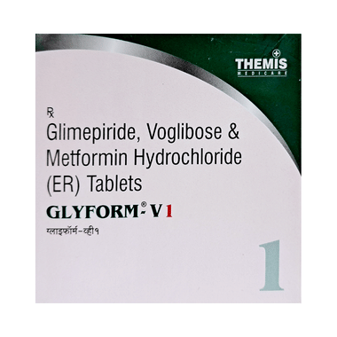 Glyform-V 1 Tablet ER