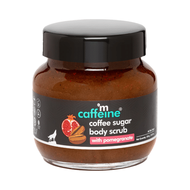 mCaffeine Coffee Sugar Body Scrub with Pomegranate