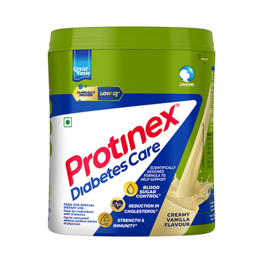 Protinex Diabetes Care Protein Powder With Vitamins |  For Strength, Blood Sugar & Weight Management | Nutrition Formula Creamy Vanilla Powder