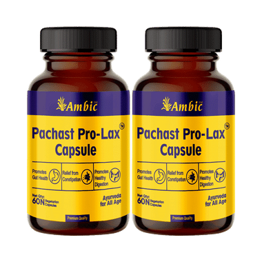 Ambic Pachast Pro-Lax  Vegetarian Capsule (60 Each)