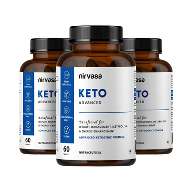 Nirvasa Keto Advanced Tablet (60 Each)