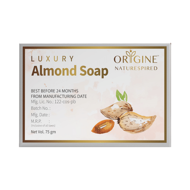 Origine Naturespired Luxury Soap (75gm Each) Almond