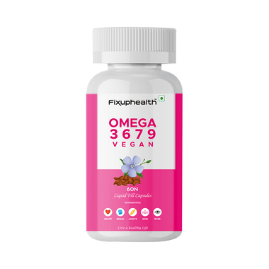 Fixuphealth Omega 3 6 7 9 Vegan Capsule (60 Each)