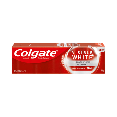 Colgate Visible White | Teeth Whitening Fluoride Toothpaste