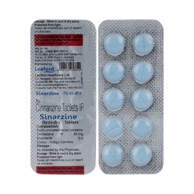 Sinarzine Tablet