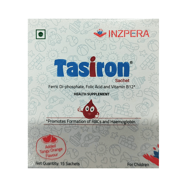 Tasiron Sachet (0.75gm Each) Tangy Orange