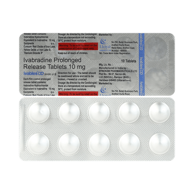 Ivables OD 10mg Tablet