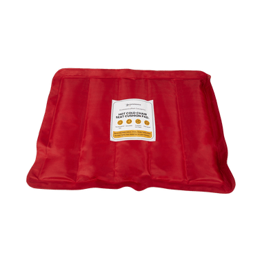 EcommerceHub Hot Cold Chair Seat Cushion Pad Red