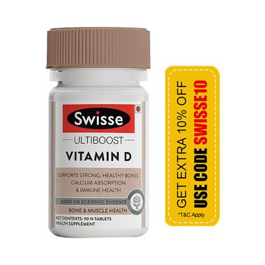 Swisse Ultiboost Vitamin D Tablet For Healthy Bones & Muscles