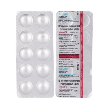 Tolpetab-D 150mg/50mg Tablet