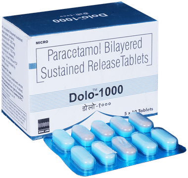 Dolo 1000mg Tablet