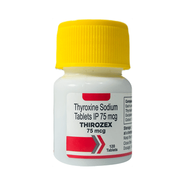 Thirozex 75mcg Tablet