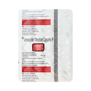 Mox 500mg Capsule