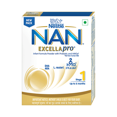 Nestle Nan Excella Pro Stage 1 Infant Formula Milk Powder (Up To 6 Months)