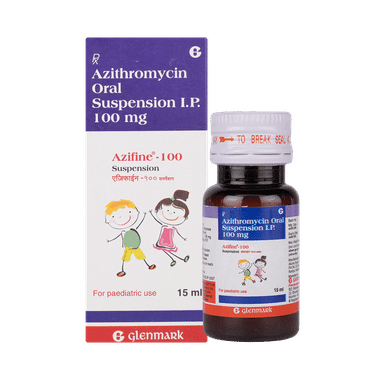 Azifine 100mg/5ml Suspension