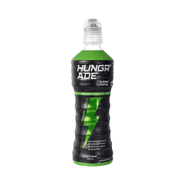 Hungr'Ade By Hidden Hungr Sports Drink Green Apple