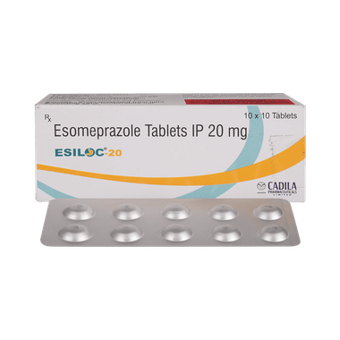 <span style='color:#626A7A'>Esiloc 20 Tablet</span>