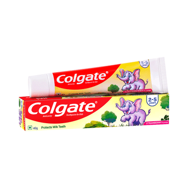 Colgate Strawberry Anticavity Toothpaste For Kids |
