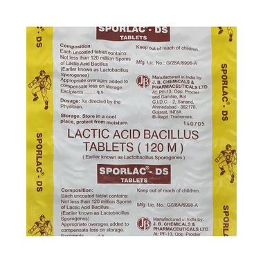 Sporlac-DS Tablet