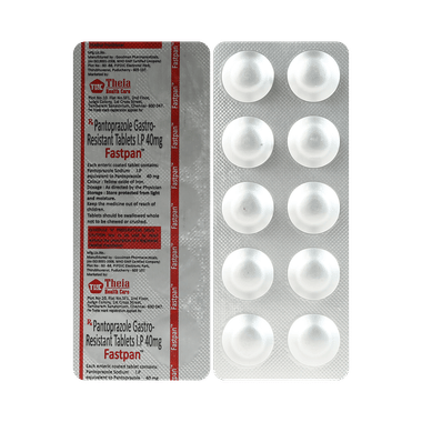 Fastpan 40mg Tablet