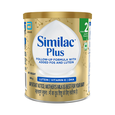 Similac Plus Stage 2 Follow-Up Formula (6 to 12 months) Powder | with Vitamins, Minerals & Essential Nutrients