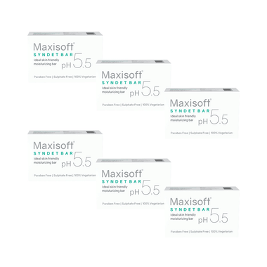 Maxisoft Syndet Bar (75gm Each)