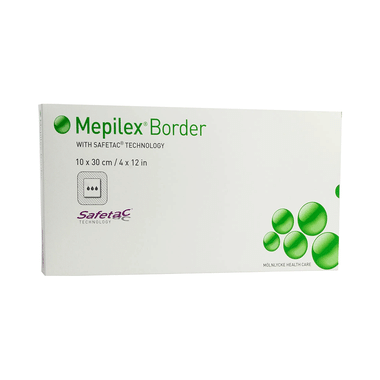 Mepilex Border Dressing 10cm X 30cm