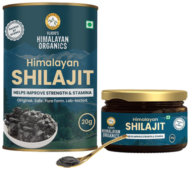 Vlado's Himalayan Organics Shilajit Resin Helps Improve Strength & Stamina