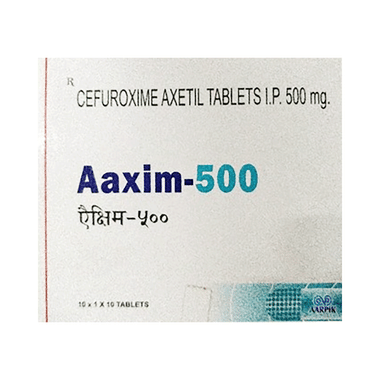 Aaxim 500mg Tablet