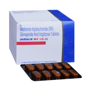 Azulix MV 1mg/500mg/0.3mg Tablet SR