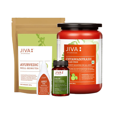 Jiva Ayurveda Healthcare Pack with Sugar Free Chyawanprasha