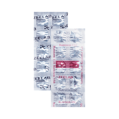 रैनिजेम 150mg टैबलेट