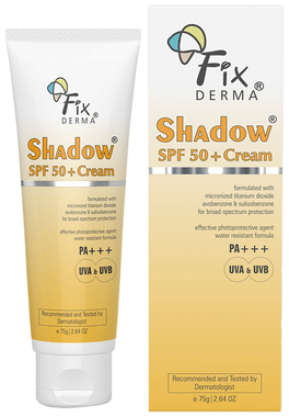 Fixderma Shadow Sunscreen Cream | UVA/UVB Protection SPF 50+ PA+++