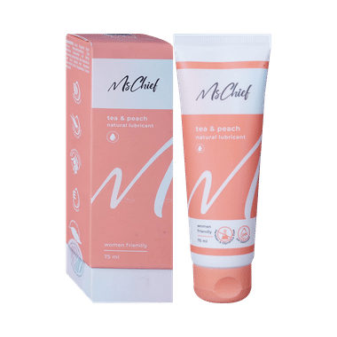 MsChief Classic Natural Lubricant Tea And Peach