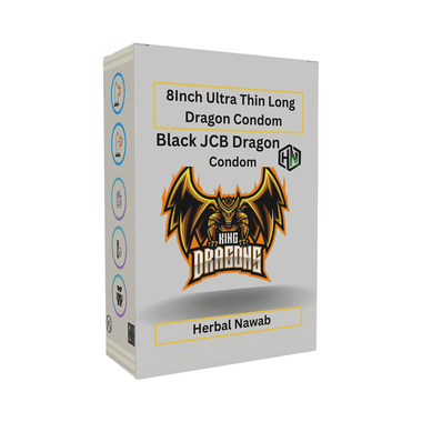 Herbal Nawab Black JCB Dragon Condom
