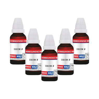 Dr. Majumder Homeo World Iodium Mother Tincture (30ml Each) Q