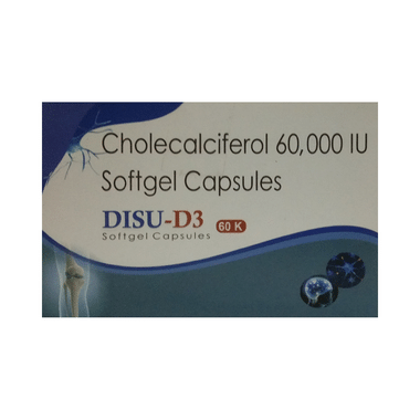 Disu-D3 60K Softgel Capsule