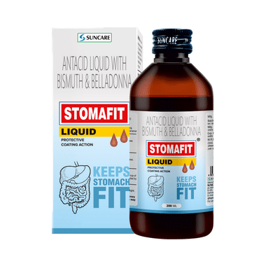 Stomafit Antacid Liquid | Protective Coating Action For Gut Health